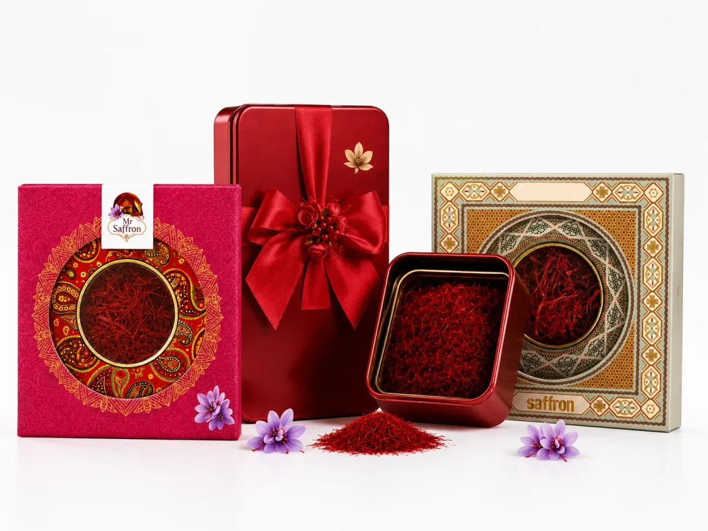 Premium saffron packages and saffron threads in Canada